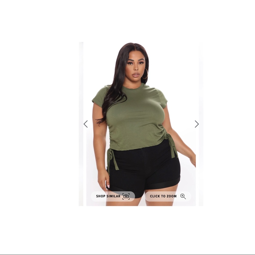 FashionNovaCurve Crop Top